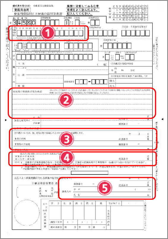 休業 補償 書類 労災